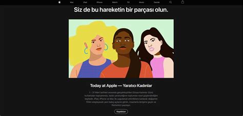 A­p­p­l­e­,­ ­A­n­a­ ­S­a­y­f­a­s­ı­n­ı­ ­K­a­d­ı­n­l­a­r­ ­G­ü­n­ü­’­n­e­ ­Ö­z­e­l­ ­İ­ç­e­r­i­k­l­e­r­l­e­ ­İ­n­t­e­r­a­k­t­i­f­ ­H­â­l­e­ ­G­e­t­i­r­d­i­
